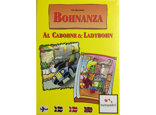 Bohnanza Al Cabohne & Ladybohn Kortspil Dansk  2 stk. Fritstående Bohnanza-spil! 